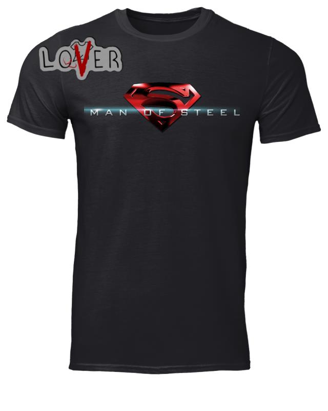 man of steel shirt off