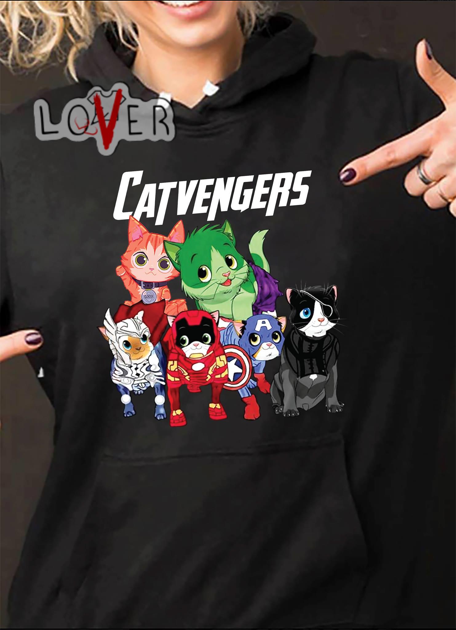 avengers button down shirt