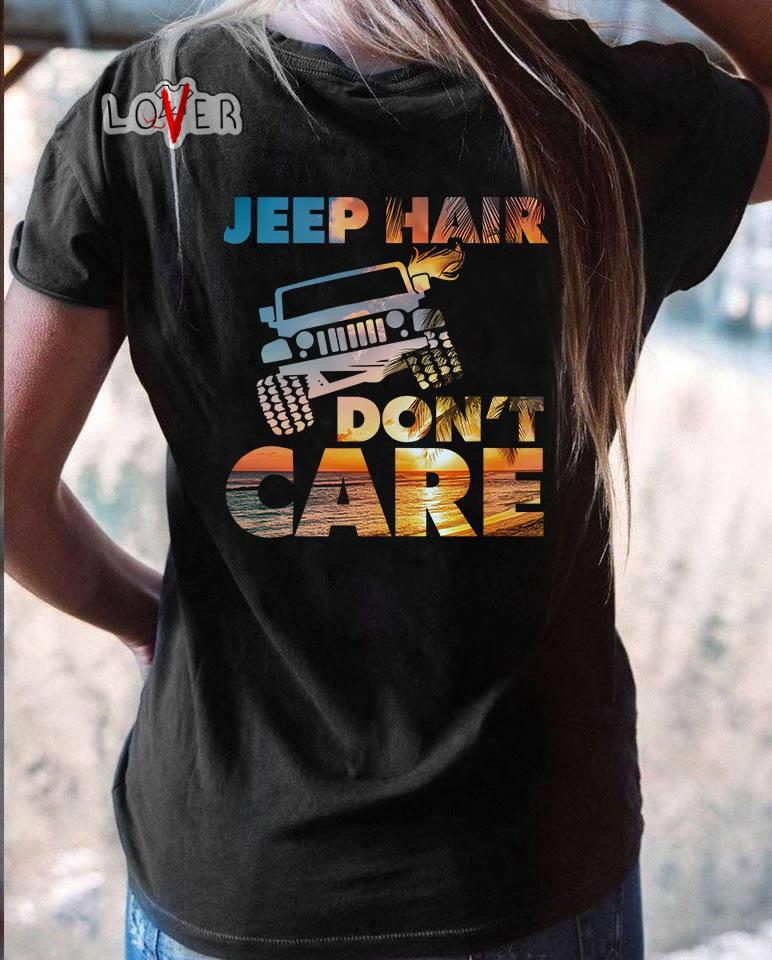 all i care about is my jeep shirt