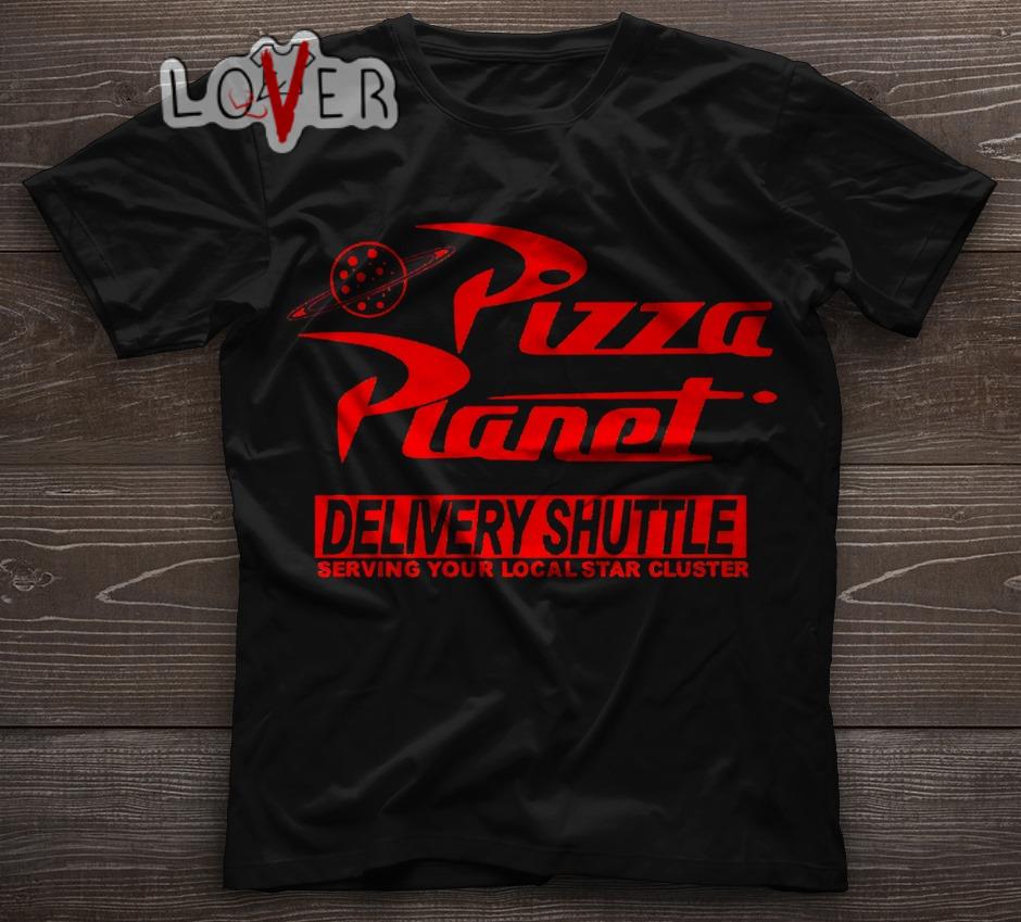 black pizza planet shirt