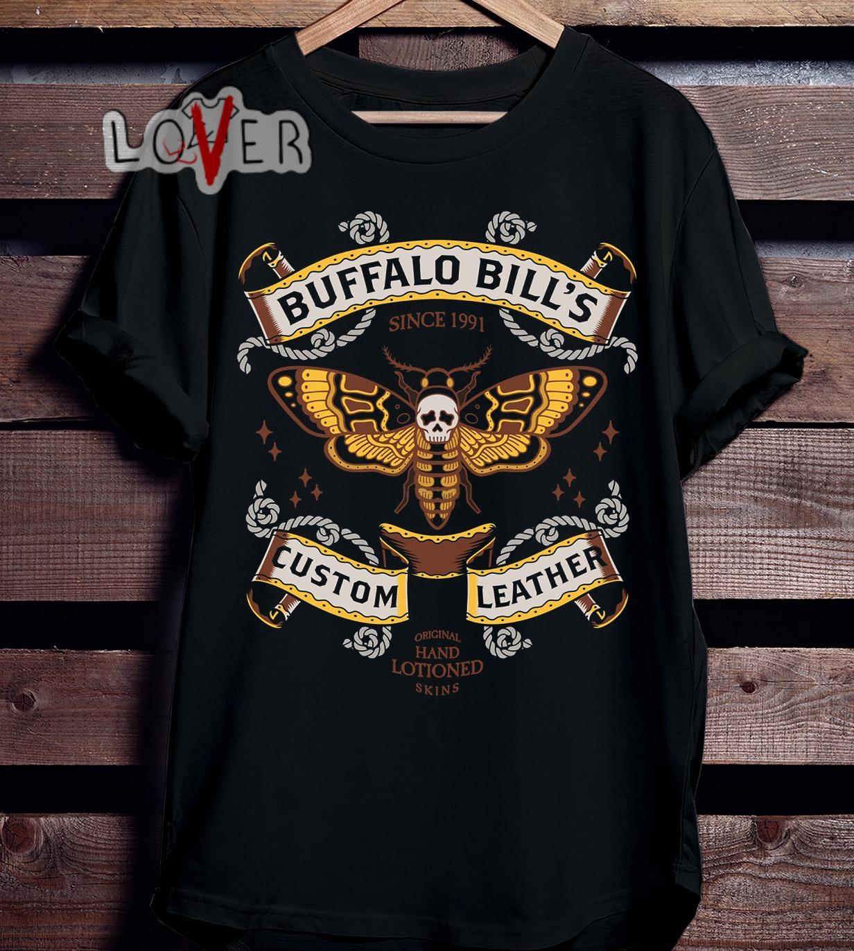 Silence of The Lambs Buffalo Bills Custom Leather shirt