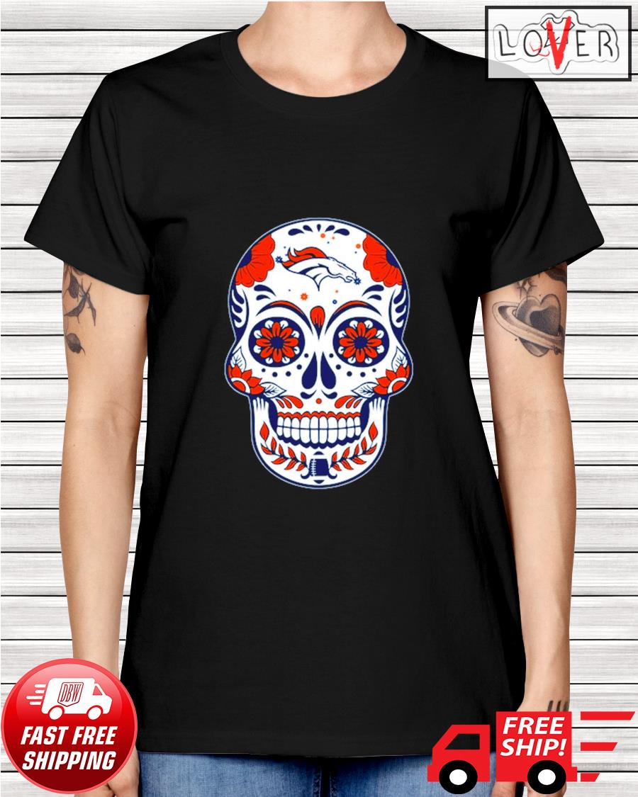 Broncos Sugar Skull 