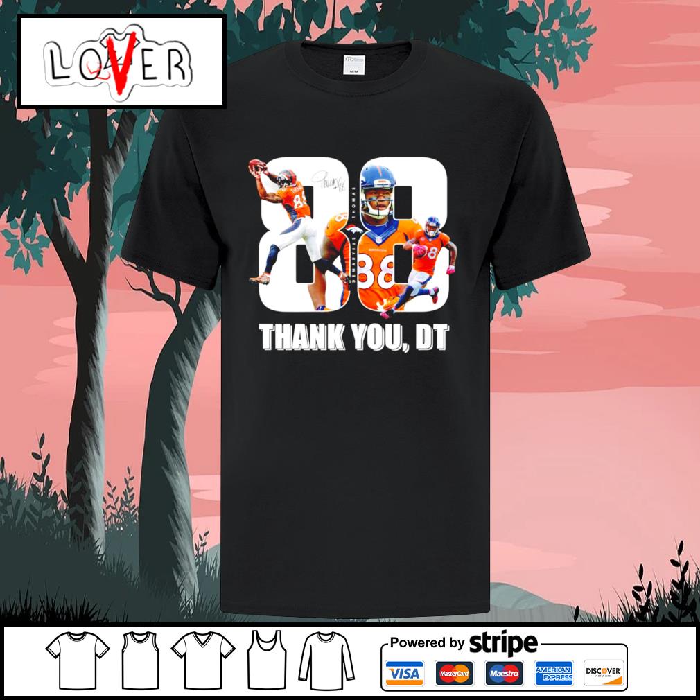 Demaryius Thomas Denver Broncos Thank You For The Memories Shirt