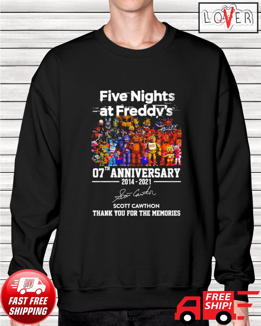 Five Nights At Freddy T-Shirts, Free Delivery