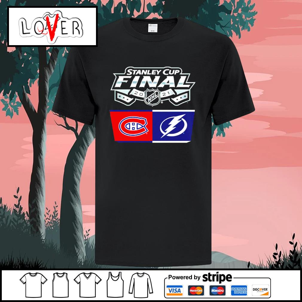 Montreal Canadiens vs Tampa Bay Lightning 2021 Stanley Cup Final NHL shirt, hoodie, sweater ...