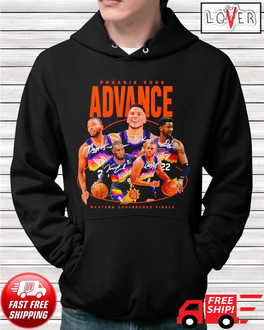 Phoenix Suns Advance Western Conference Finals signature shirt, hoodie,  sweater, long sleeve and tank top