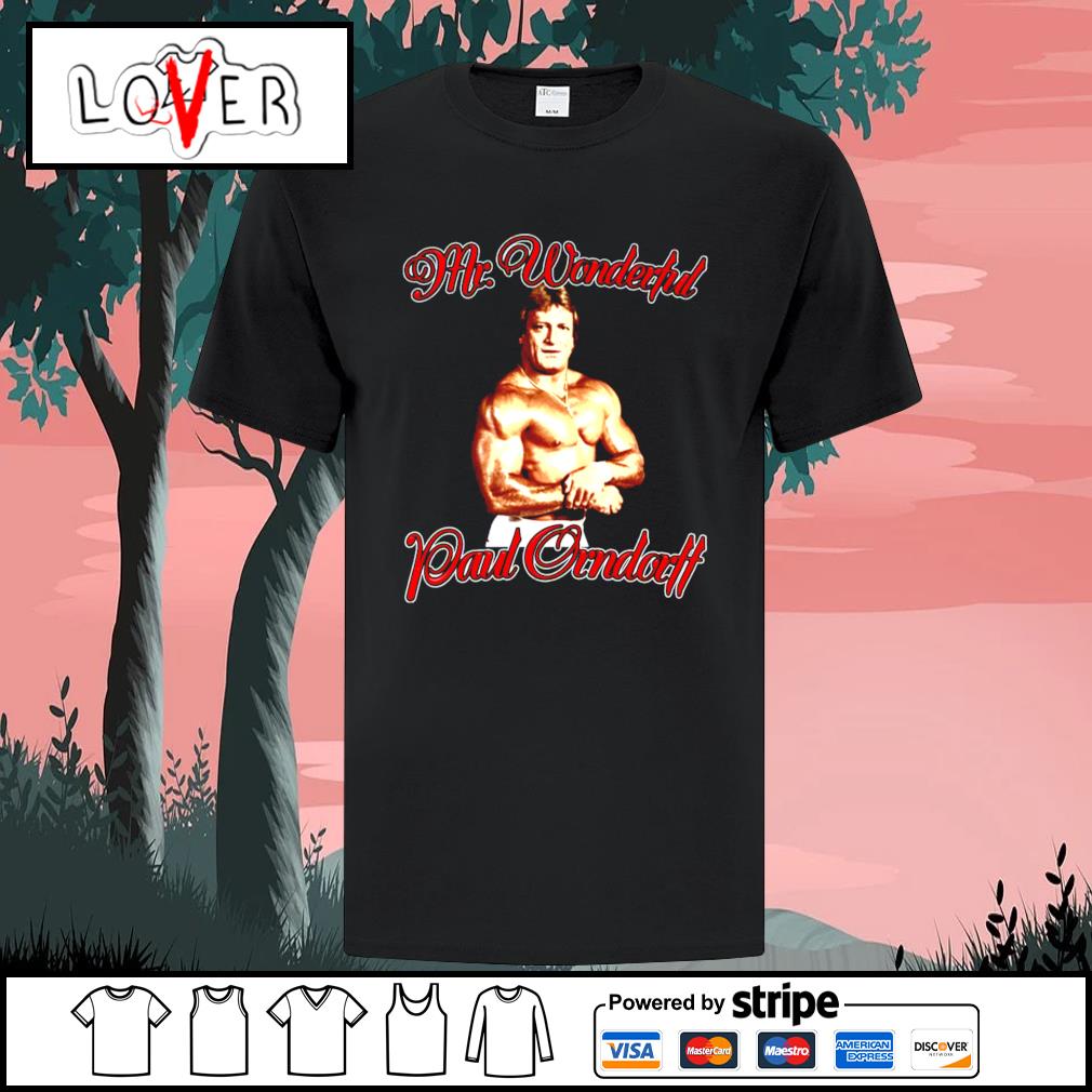 mr wonderful paul orndorff t shirt