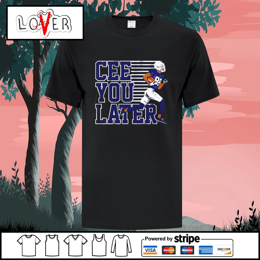 CeeDee Lamb: Cee You Later T-Shirt + Hoodie | Dallas Cowboys | NFLPA Licensed