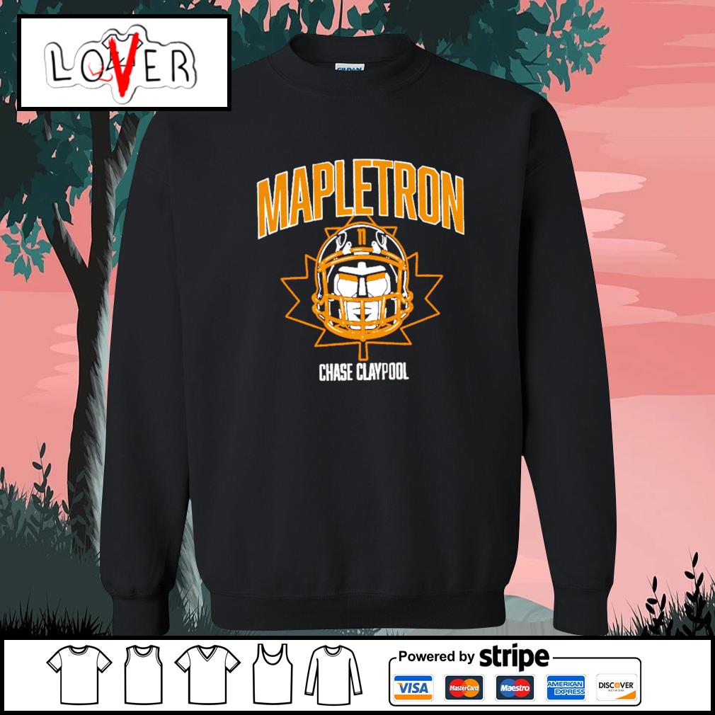 Chase Claypool Mapletron Pittsburgh Steelers shirt, hoodie, sweater, long  sleeve and tank top