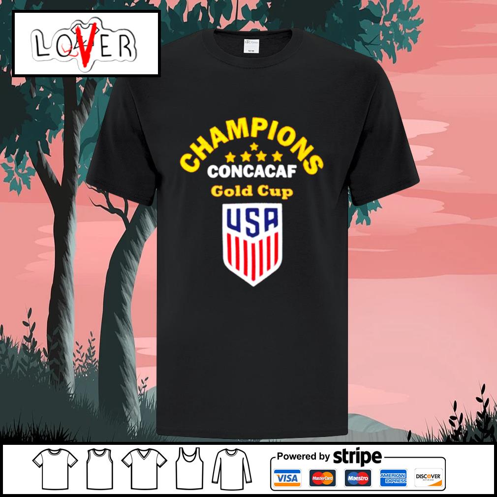 usa champions 2021 gold cup shirt