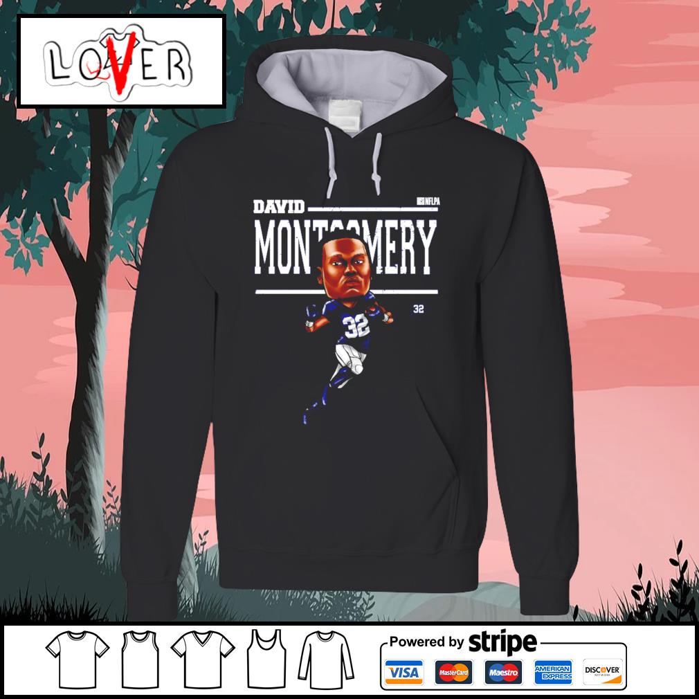 David Montgomery Chicago Bears shirt, hoodie, sweater ...