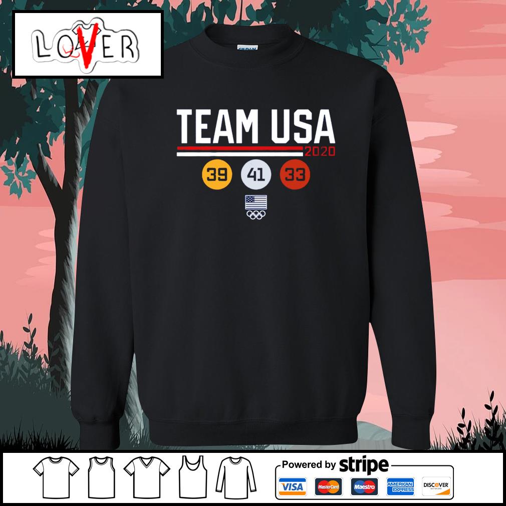Team USA Medal Count shirt, hoodie, sweater, long sleeve ...