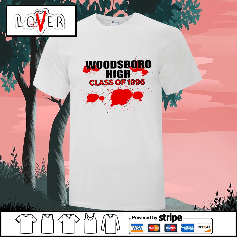 SCREAM movie inspired WOODSBORO HIGH SCHOOL T-Shirt