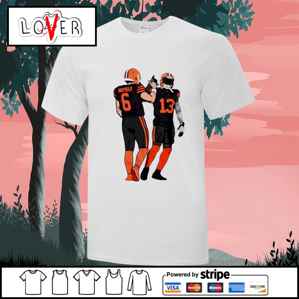 Official odell beckham jr 13 Cleveland browns T-shirt, hoodie, sweater,  long sleeve and tank top