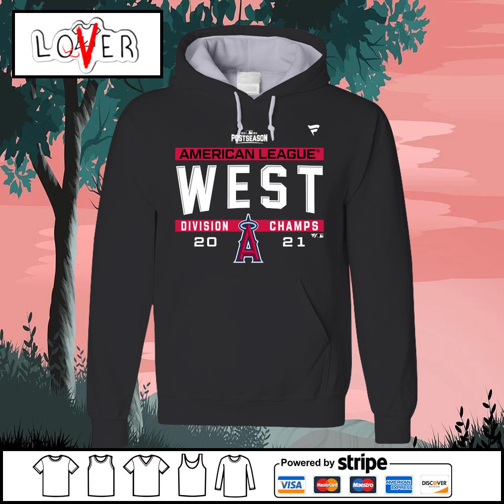 Los Angeles Angels 2021 American League AL West Division Champions Locker  Room shirt, hoodie, sweater, long sleeve and tank top