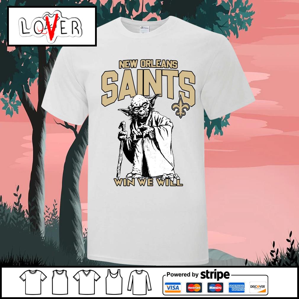 new orleans saints star wars shirt
