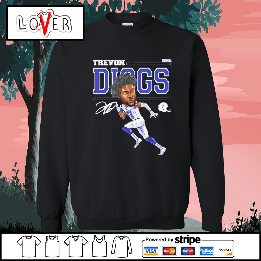 Vintage Trevon Diggs Shirt Sweatshirt Hoodie Football 