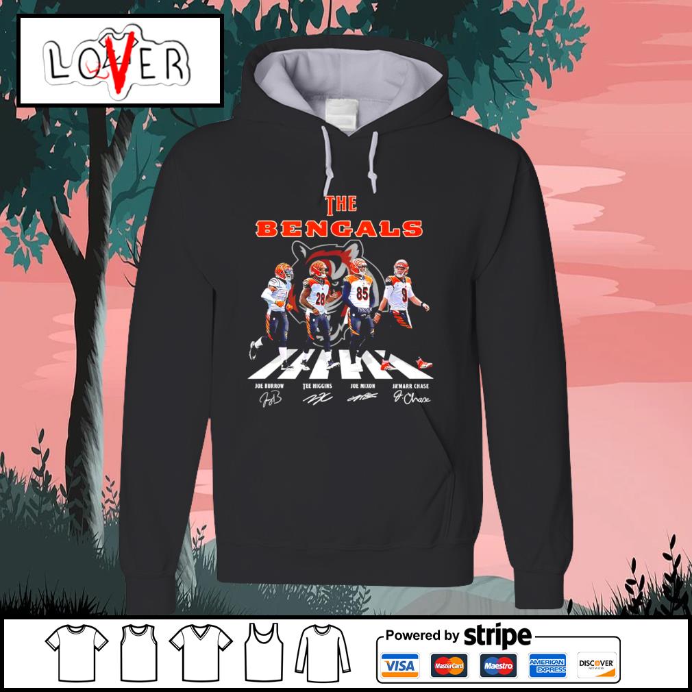 The Cincinnati Bengals Abbey Road Signatures T-Shirt, hoodie, sweater, long  sleeve and tank top