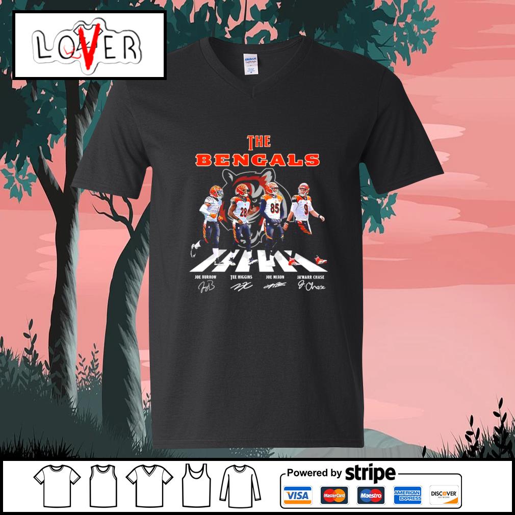 bengals abbey road shirt