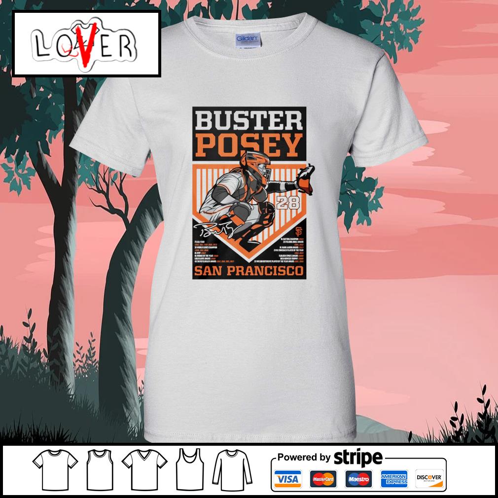 Giants Buster Posey short sleeve jersey