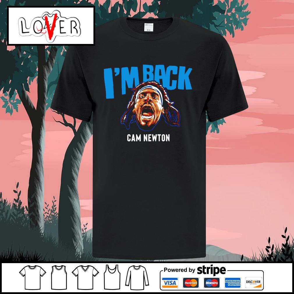 Cam Newton We I'm Back Carolina Panthers I'm We Back T Shirt, hoodie,  sweater, long sleeve and tank top