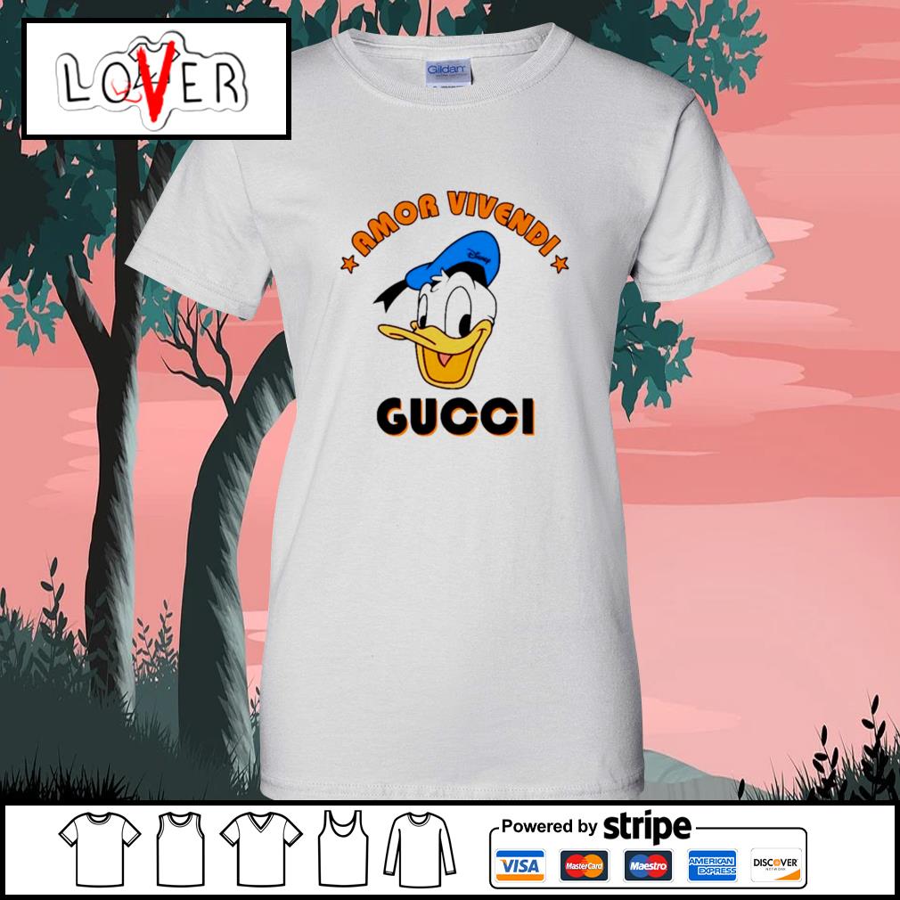 Gucci Donald Duck Crew Tee