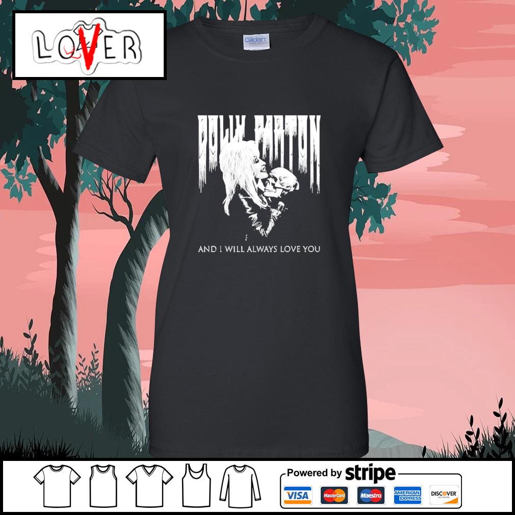 Heavy Metal Goth Dolly Parton and I will always love you T-shirt