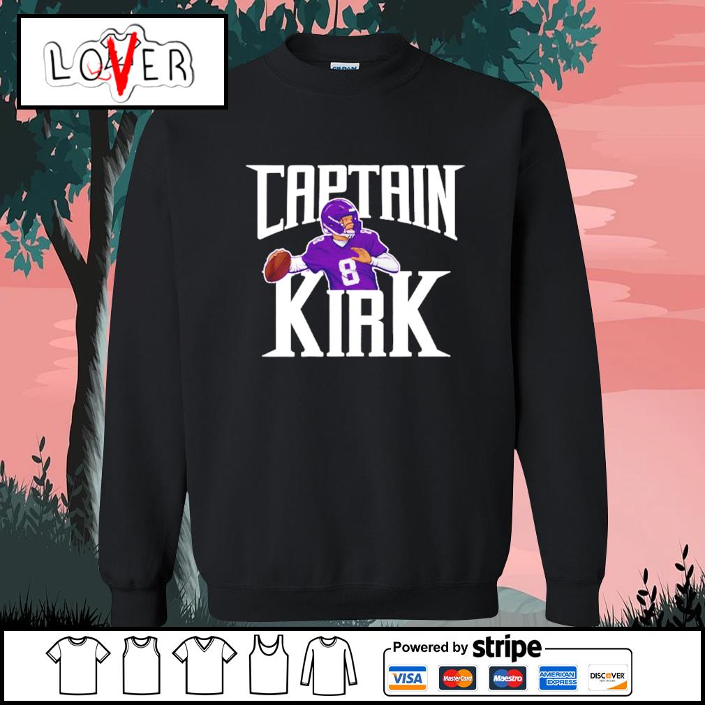 Kirk Cousins Minnesota Vikings Captain Kirk shirt, hoodie, sweater, long  sleeve and tank top