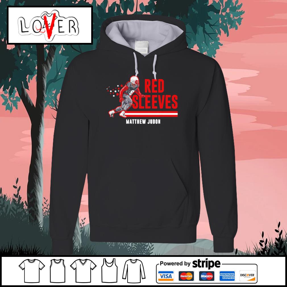 Matthew Judon red sleeves shirt, hoodie, sweater, long sleeve and tank top