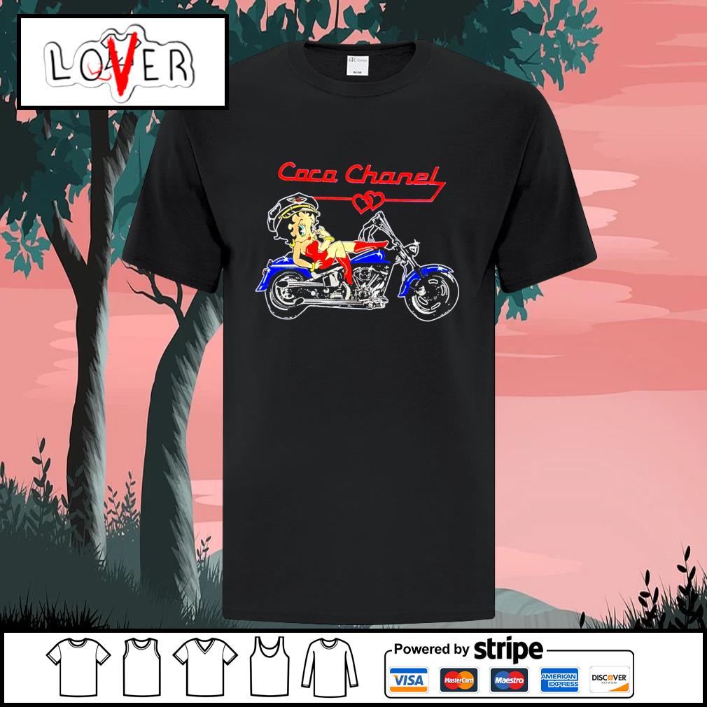 betty boop coco chanel shirt