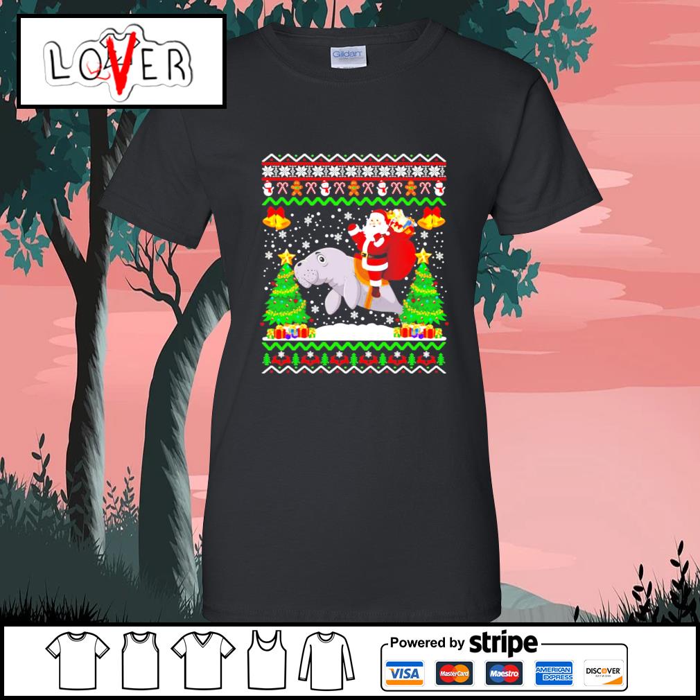 Manatee 2024 christmas sweater