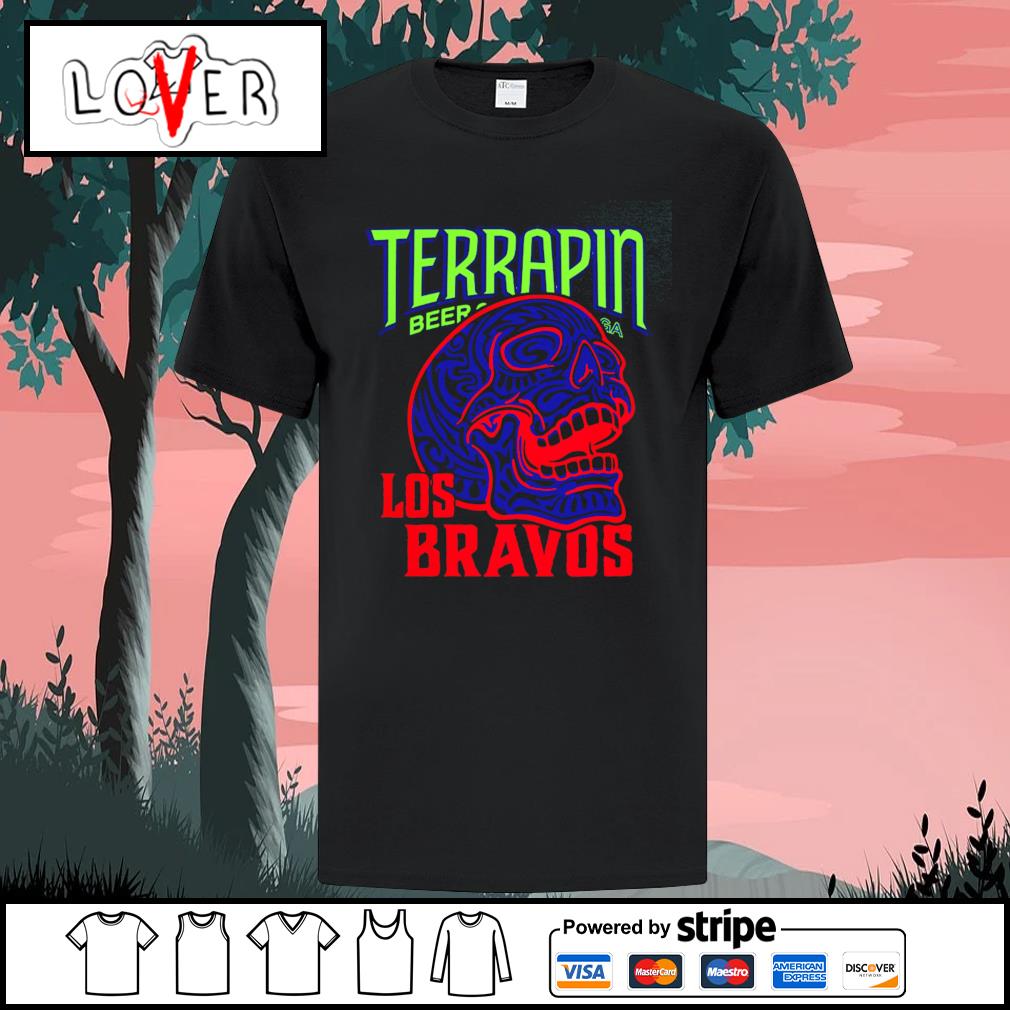 Skull Terrapin Beer Los Bravos Mexican shirt, hoodie, sweater