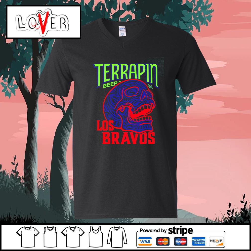 Skull Terrapin Beer Los Bravos Mexican shirt, hoodie, sweater, long sleeve  and tank top