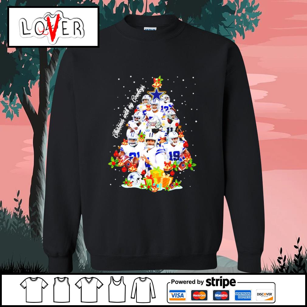 Dallas Cowboys Christmas with my Dallas Cowboys Christmas tree shirt,  hoodie, sweater, long sleeve and tank top