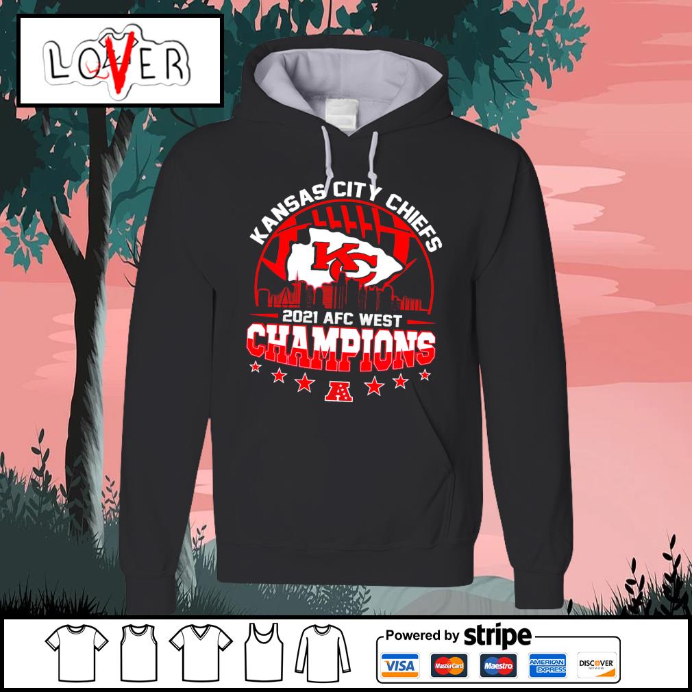 Kansas City Chiefs Run The West 2021 AFC West Division Champions Trophy  Collection T-shirt, hoodie, sweater, long sleeve and tank top