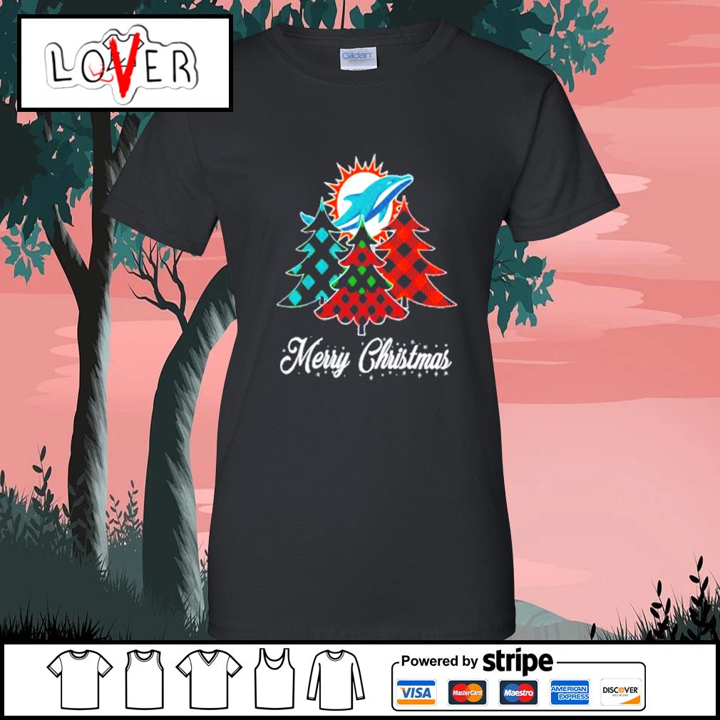 Miami Dolphin Merry Christmas Shirt