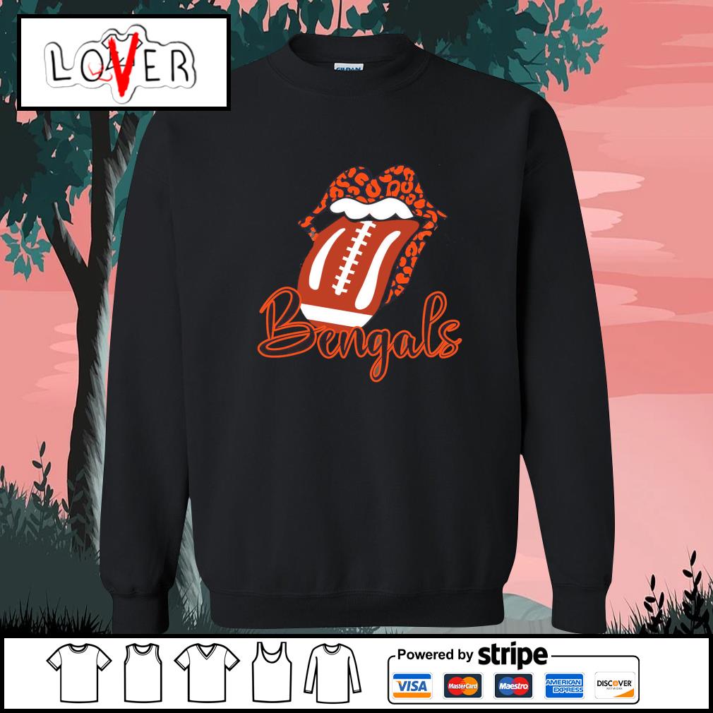 NFL Cincinnati Bengals Leopard Lips Football Team shirt, hoodie, sweater,  long sleeve and tank top