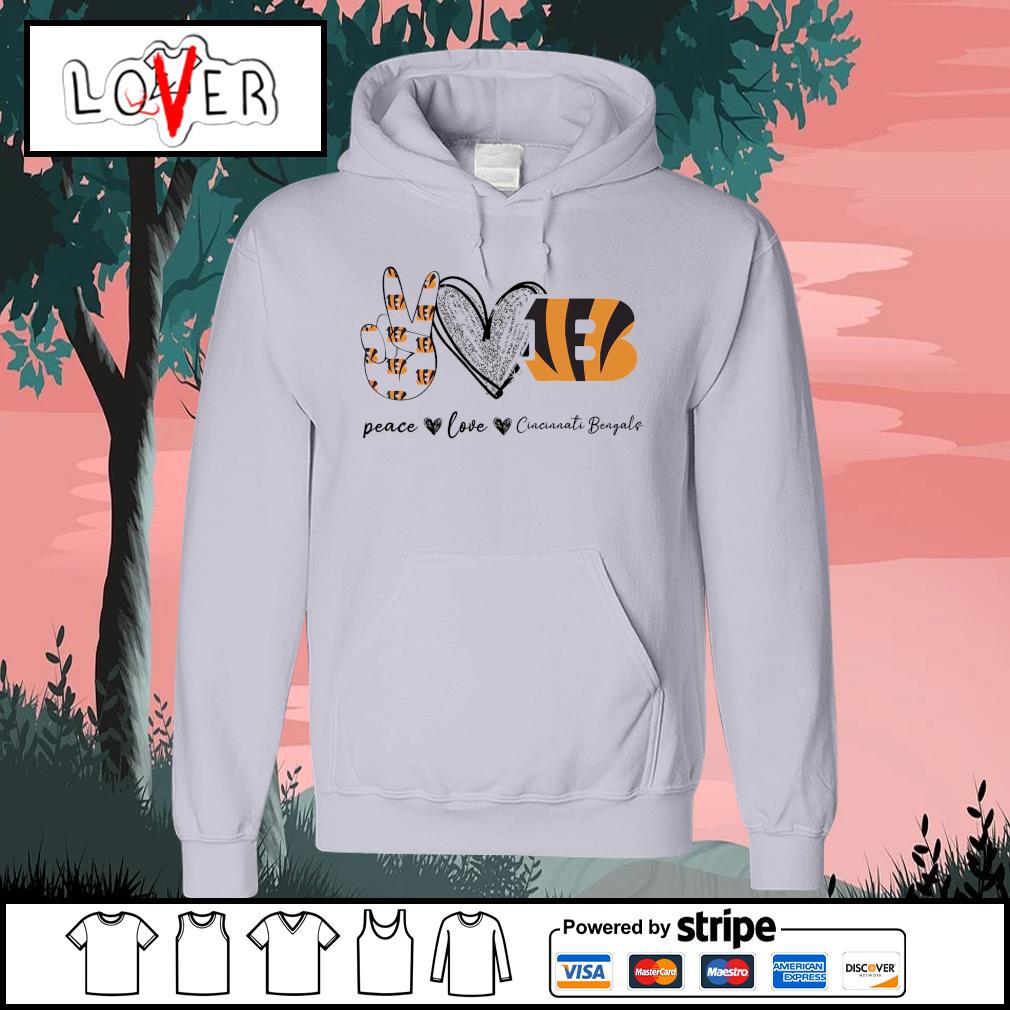 I Love Cincinnati Bengals Snoopy In My Heart NFL Sweatshirt 