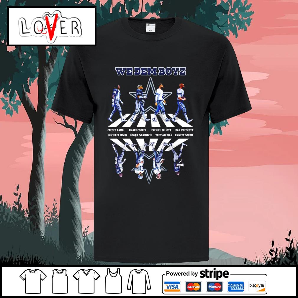 We Dem Boyz Dallas Cowboys abbey road shirt, hoodie, sweater, long sleeve  and tank top