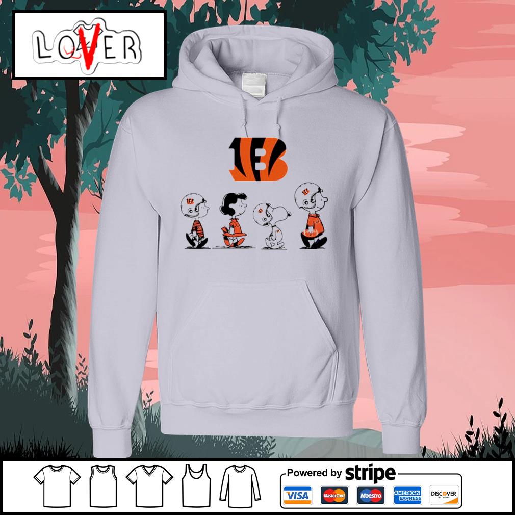 Cincinnati Bengals Snoopy Charlie Brown Super Bowl Peanuts shirt, hoodie,  sweater, long sleeve and tank top