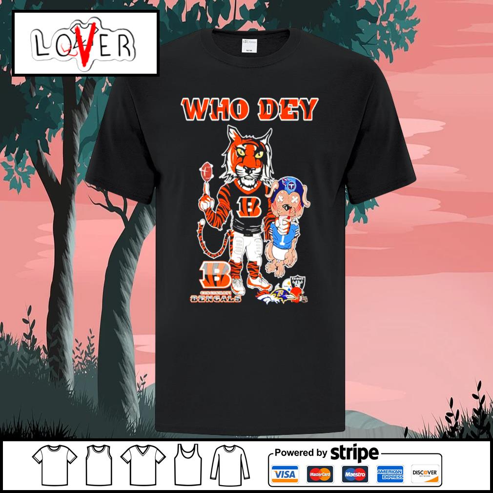 Cincinnati Bengals Tiger Who Dey Shirt, hoodie, sweater, long