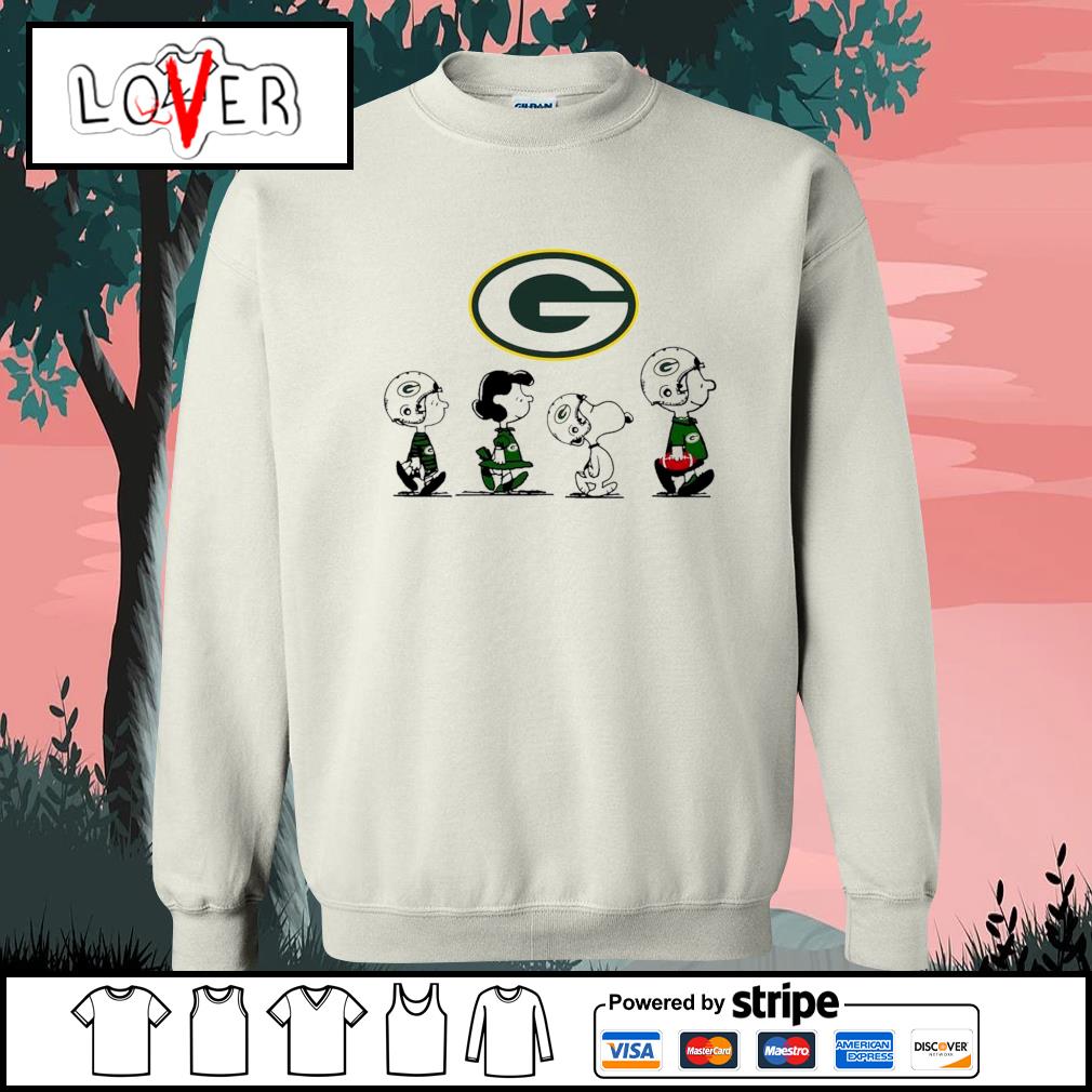 Snoopy The Peanuts Green Bay Packers Christmas Shirt - High