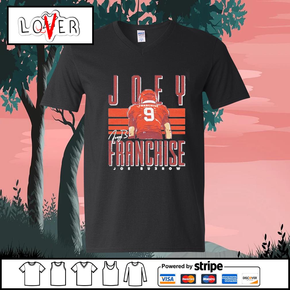 Joey Franchise Joe Burrow Cincinnati Bengals T-shirt - Online Shoping