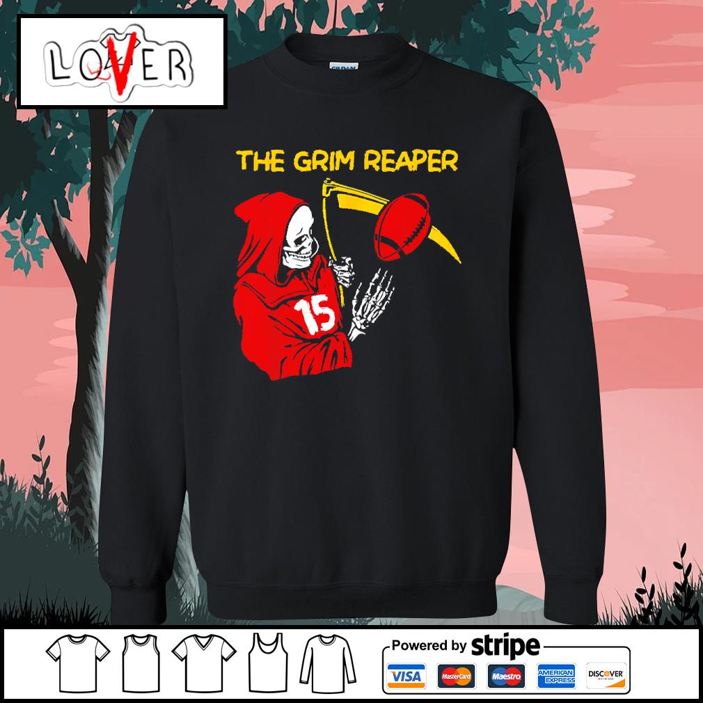 Top Patrick Mahomes Grim Reaper Shirts, hoodie, sweater, long sleeve and  tank top