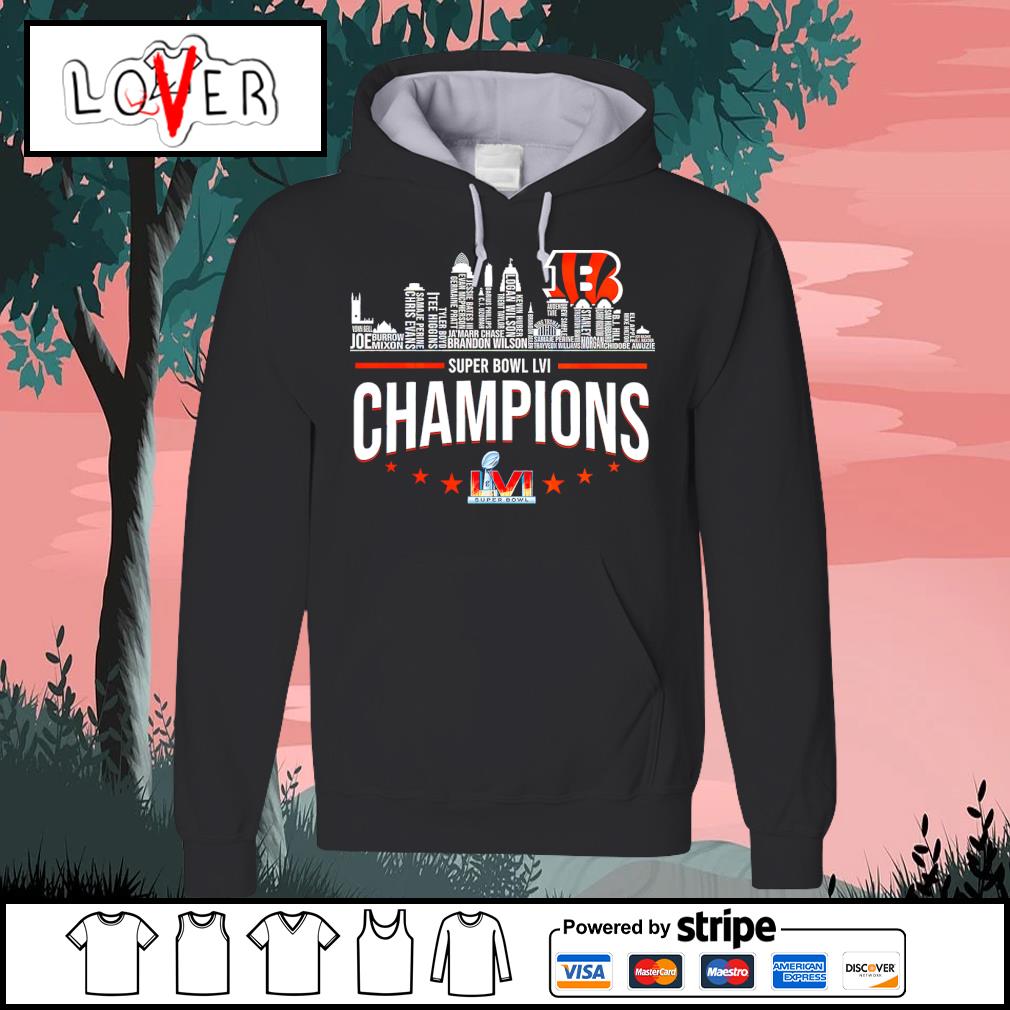 NFL Football Cincinnati Bengals Champions 2022 Super Bowl shirt, hoodie,  sweater, long sleeve and tank top