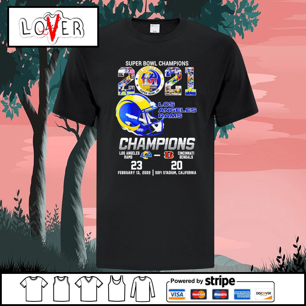 Skull Super Bowl Los Angeles Rams vs Cincinnati Bengals Champions 2022 shirt,  hoodie, sweater, long sleeve and tank top