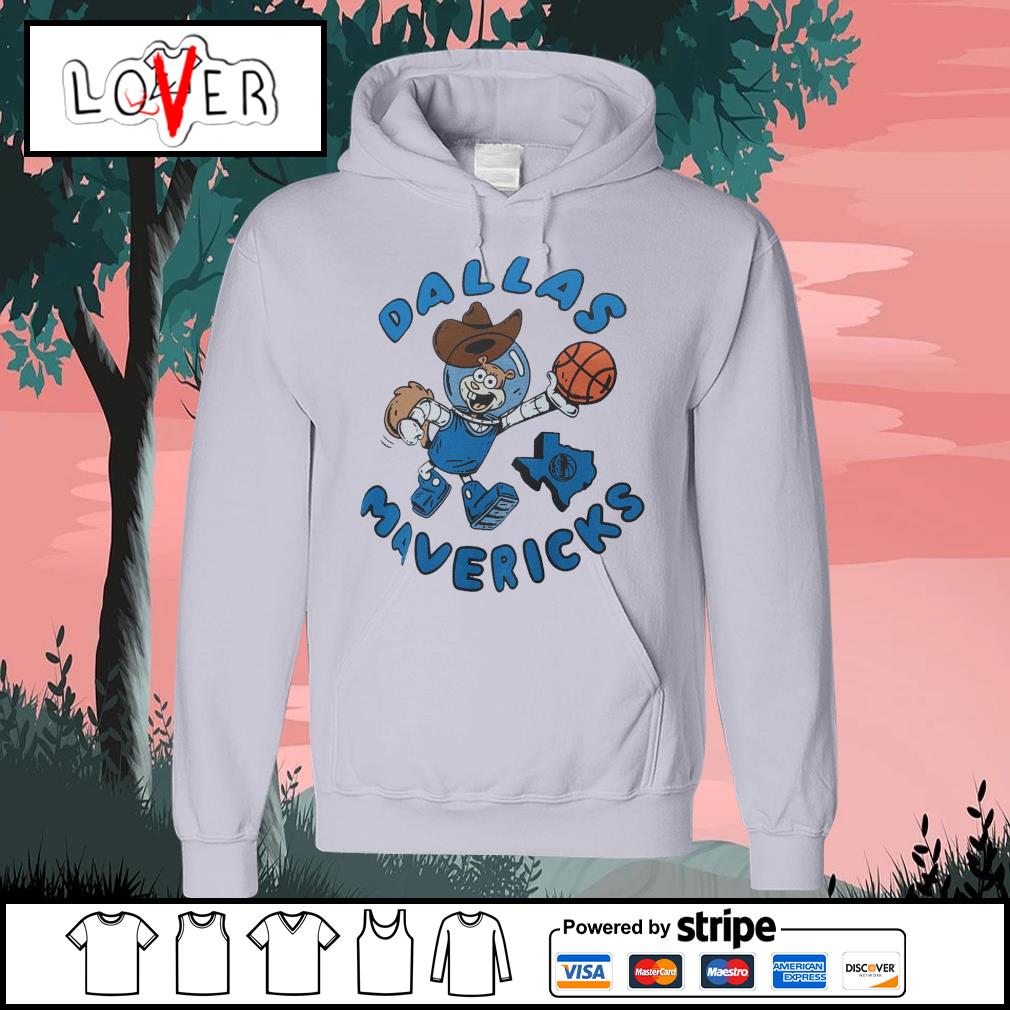 Dallas Mavericks NBA x Spongebob Collab T shirt hoodie sweater