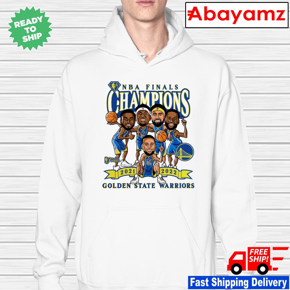 Official Golden State Warriors 2022 NBA Finals Champions Caricature shirt,  hoodie, sweater, long sleeve and tank top