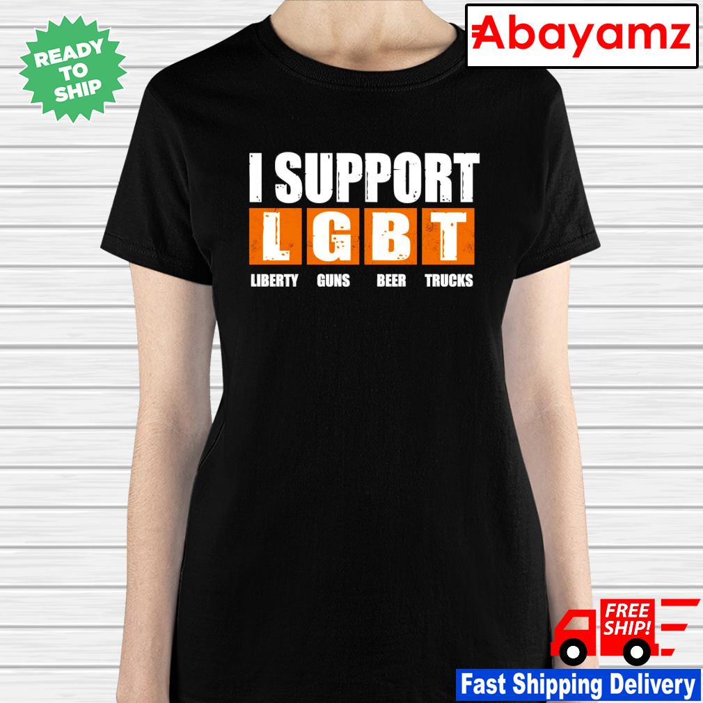 I support clearance lgbt shirt