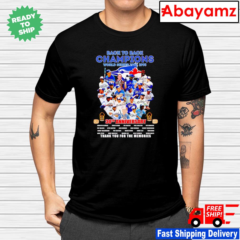 Toronto blue jays 19921993 world series champions shirt, hoodie,  longsleeve, sweatshirt, v-neck tee